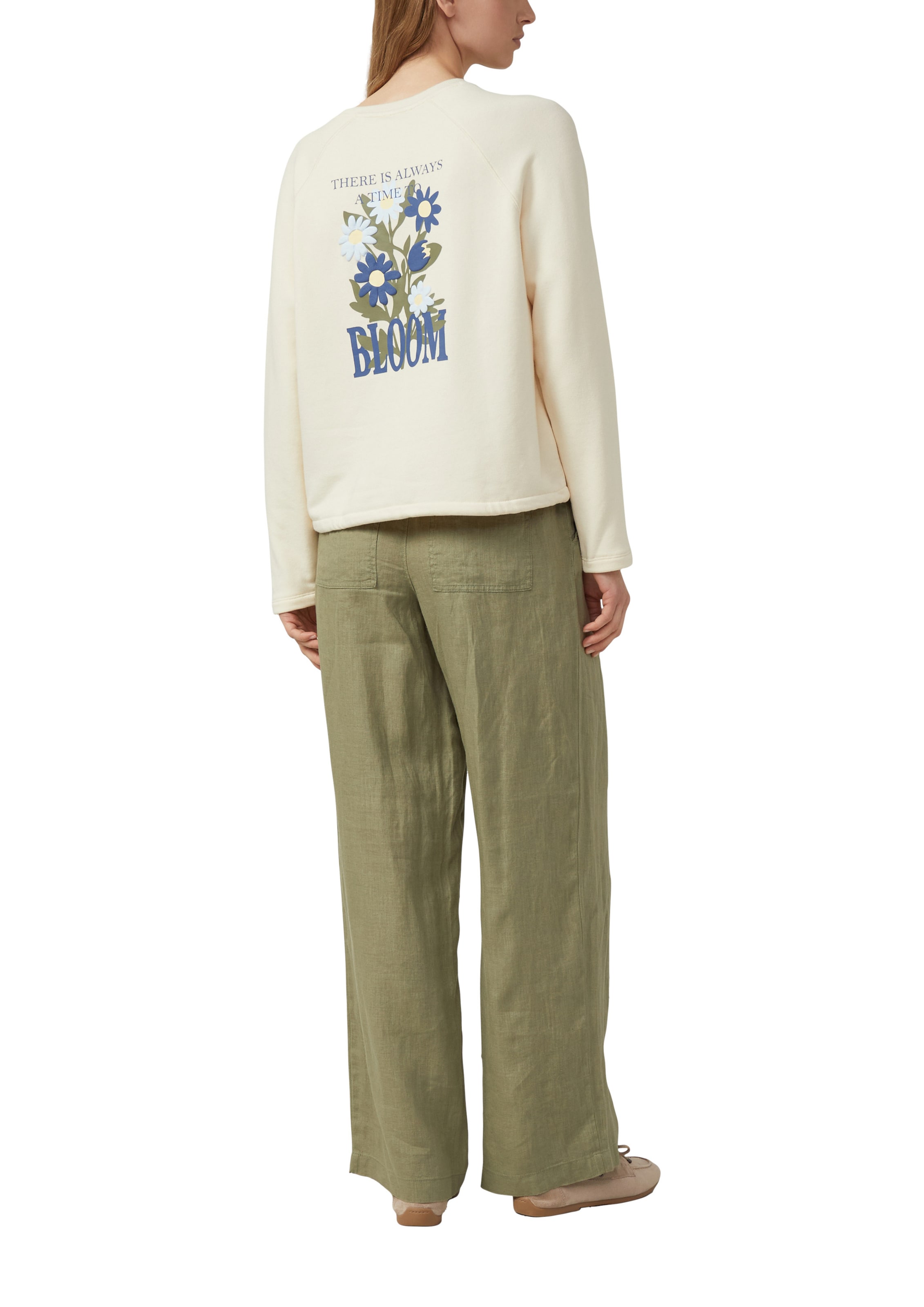 s.Oliver Sweatshirt in Beige