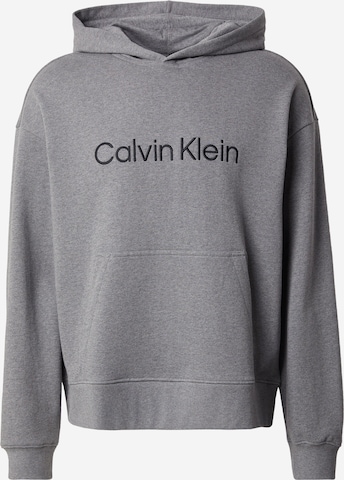 Calvin Klein Jeans Bluzka sportowa w kolorze szary: przód