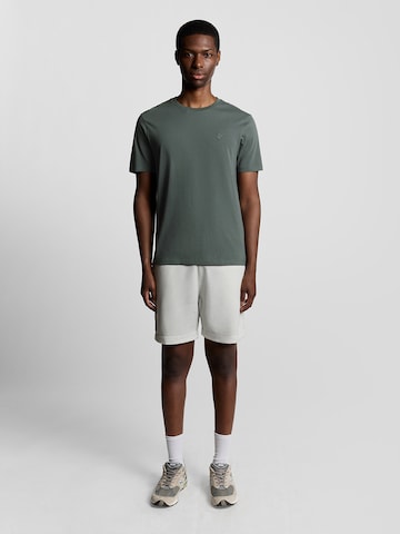 Lyle & Scott Shirt 'Tonal Eagle' in Groen