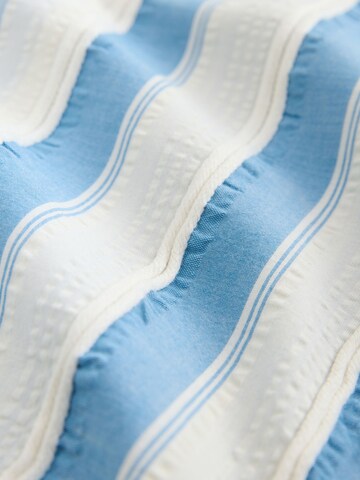 Next Regular fit Button Up Shirt in Blue