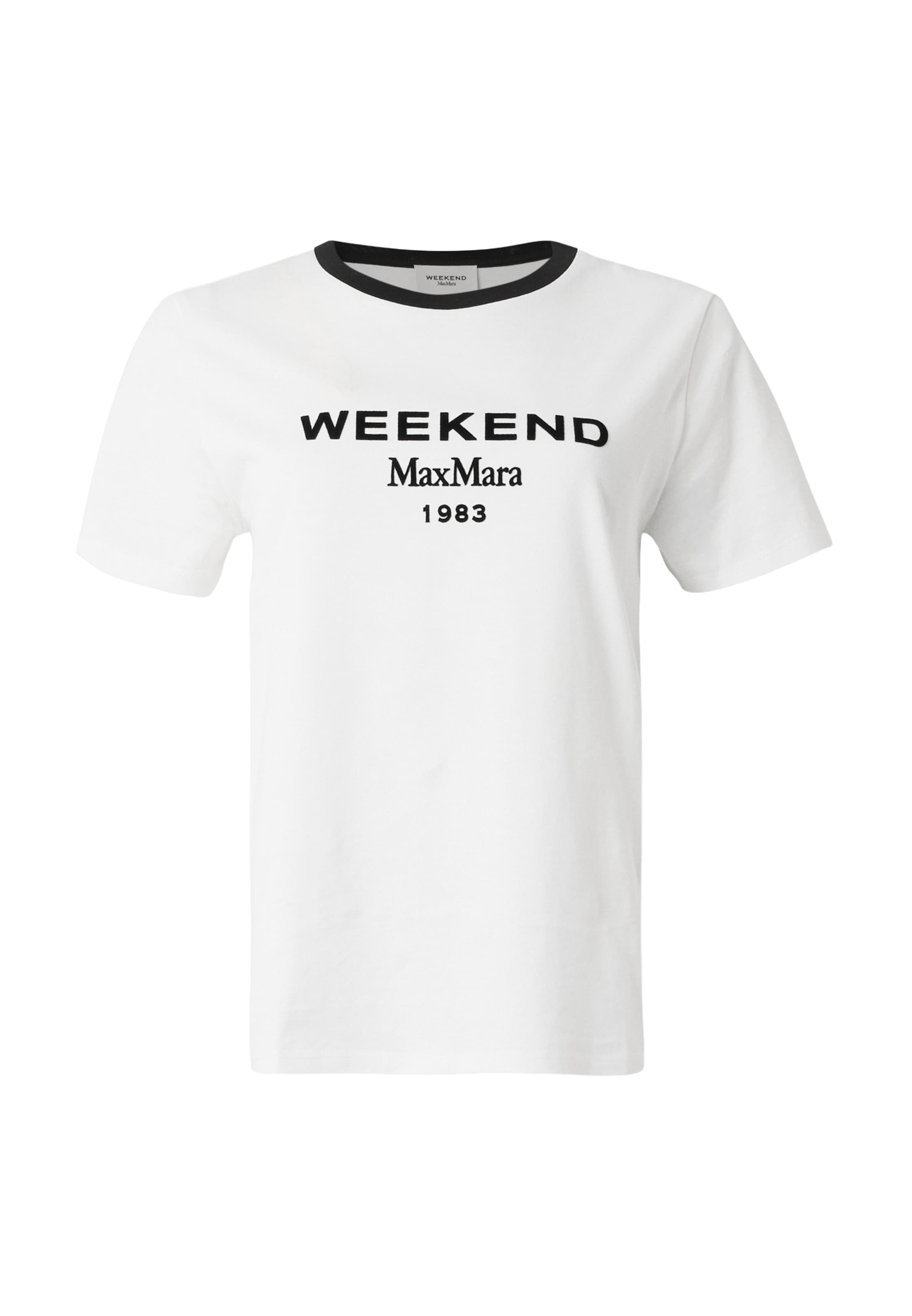 Weekend Max Mara - Camiseta 'DEDISON' en blanco: frente