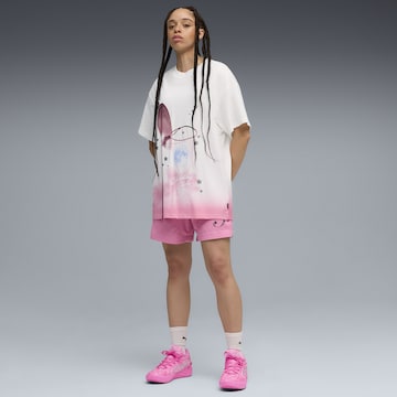 PUMA Functioneel shirt 'Shooting Stars' in Wit