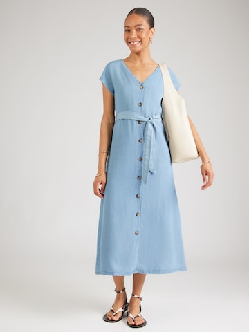 ABOUT YOU Blousejurk 'Godja' in Blauw: voorkant