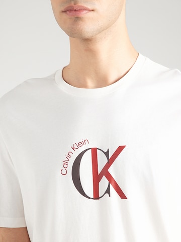 Tricou de la Calvin Klein Jeans pe alb