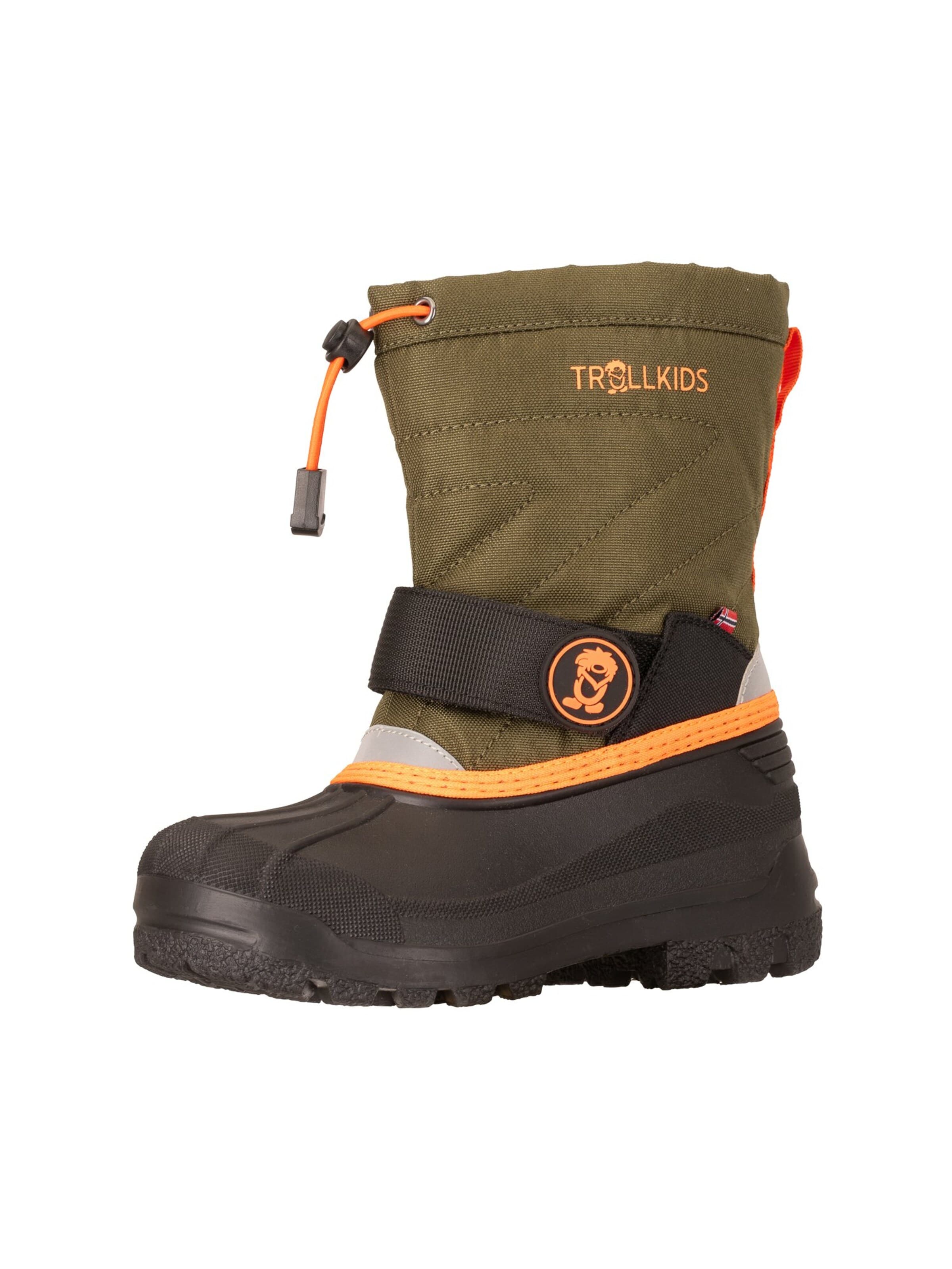 TROLLKIDS Snow Boots in Green