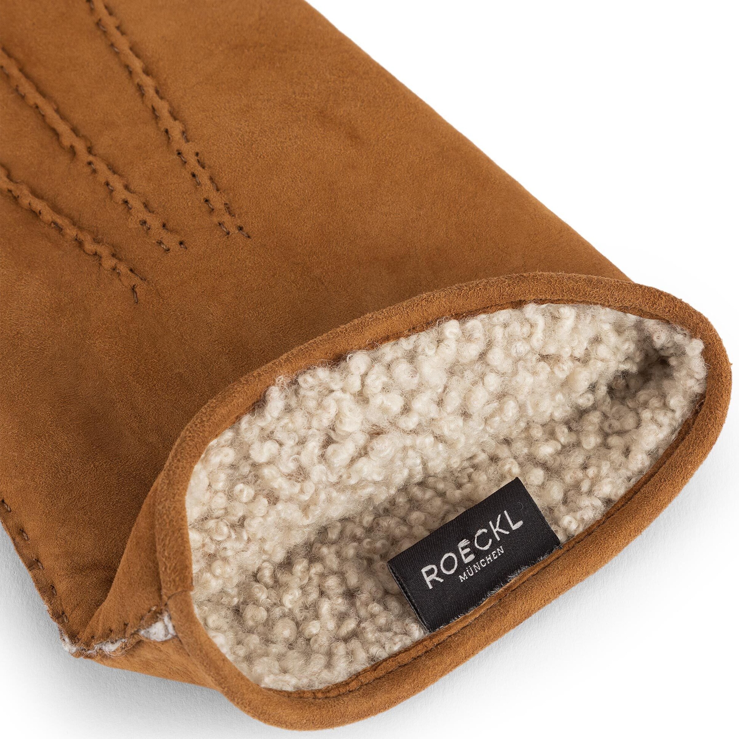 Mezzoguanti 'GALWAY' di Roeckl in marrone