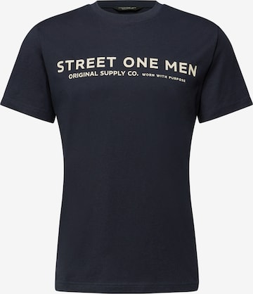 Street One MEN T-Shirt in Blau: Vorderseite