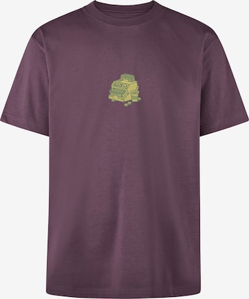 Cleptomanicx Shirt in Red: front