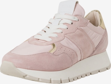 Baskets basses Tamaris en rose : devant