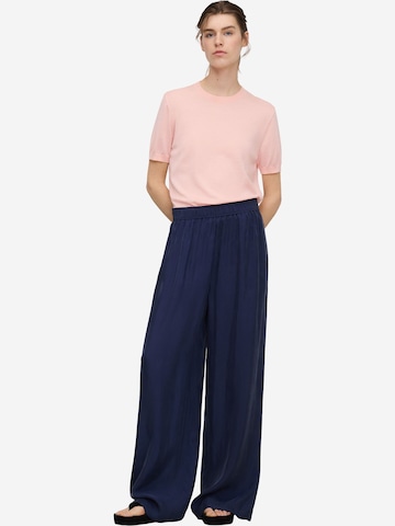 Adolfo Dominguez Wide leg Pants 'Palazzo' in Blue