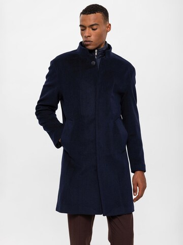 Antioch Zimní kabát – modrá: přední strana
