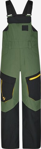 ZIENER Outdoor Pants 'AKANDO-BIB' in Green: front