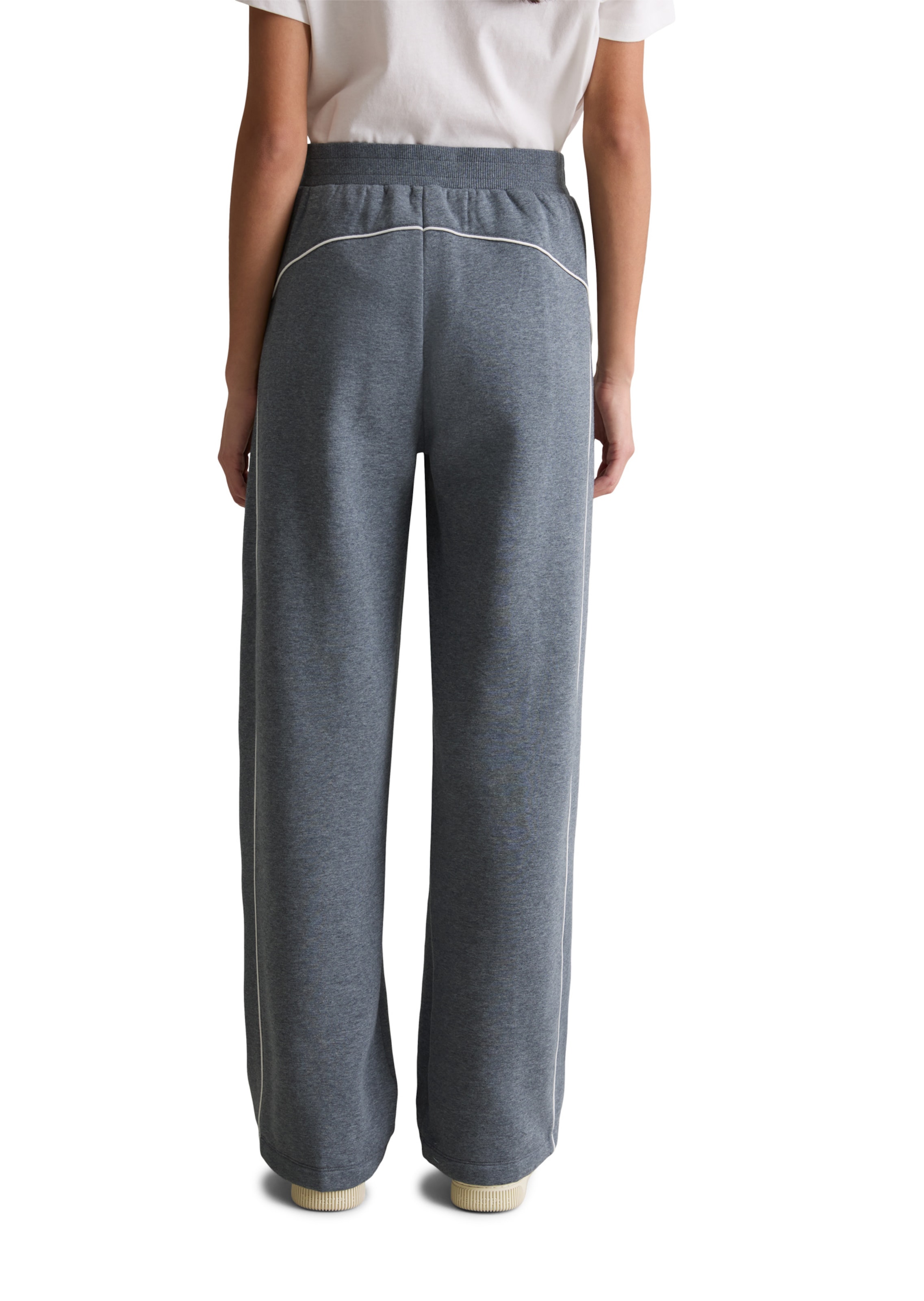 Marc O'Polo DENIM Loosefit Broek in Grijs