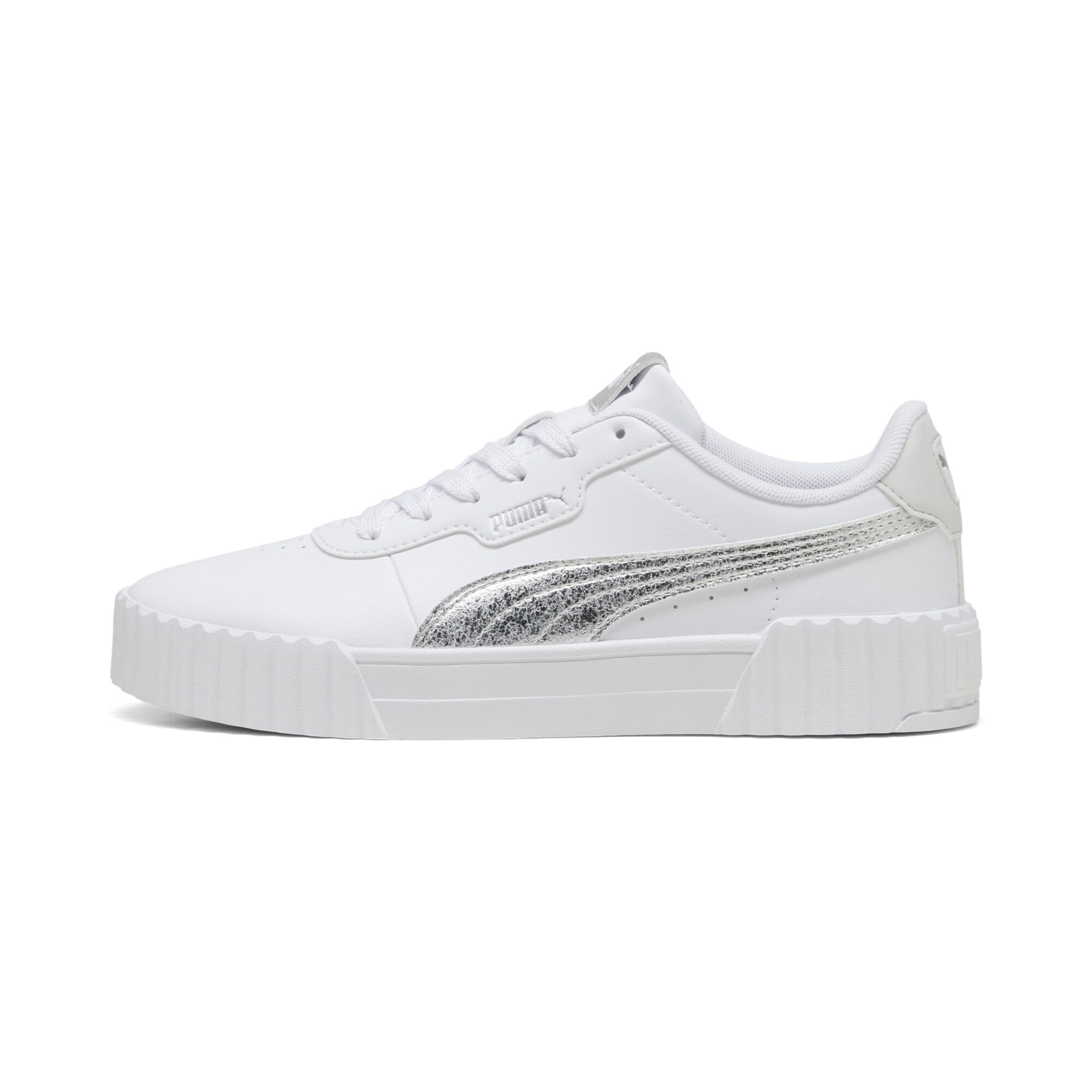 PUMA Platform trainers 'Carina 3.0' in White: front