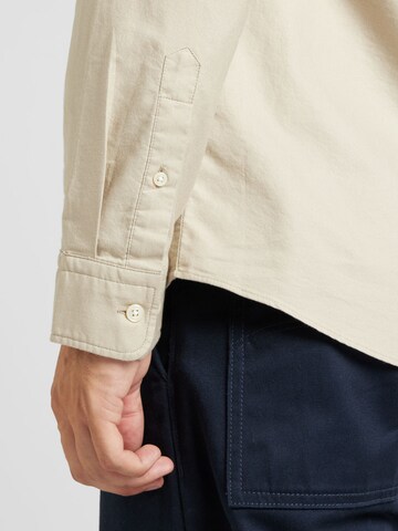 SELECTED HOMME Regular Fit Skjorte 'Rick' i beige
