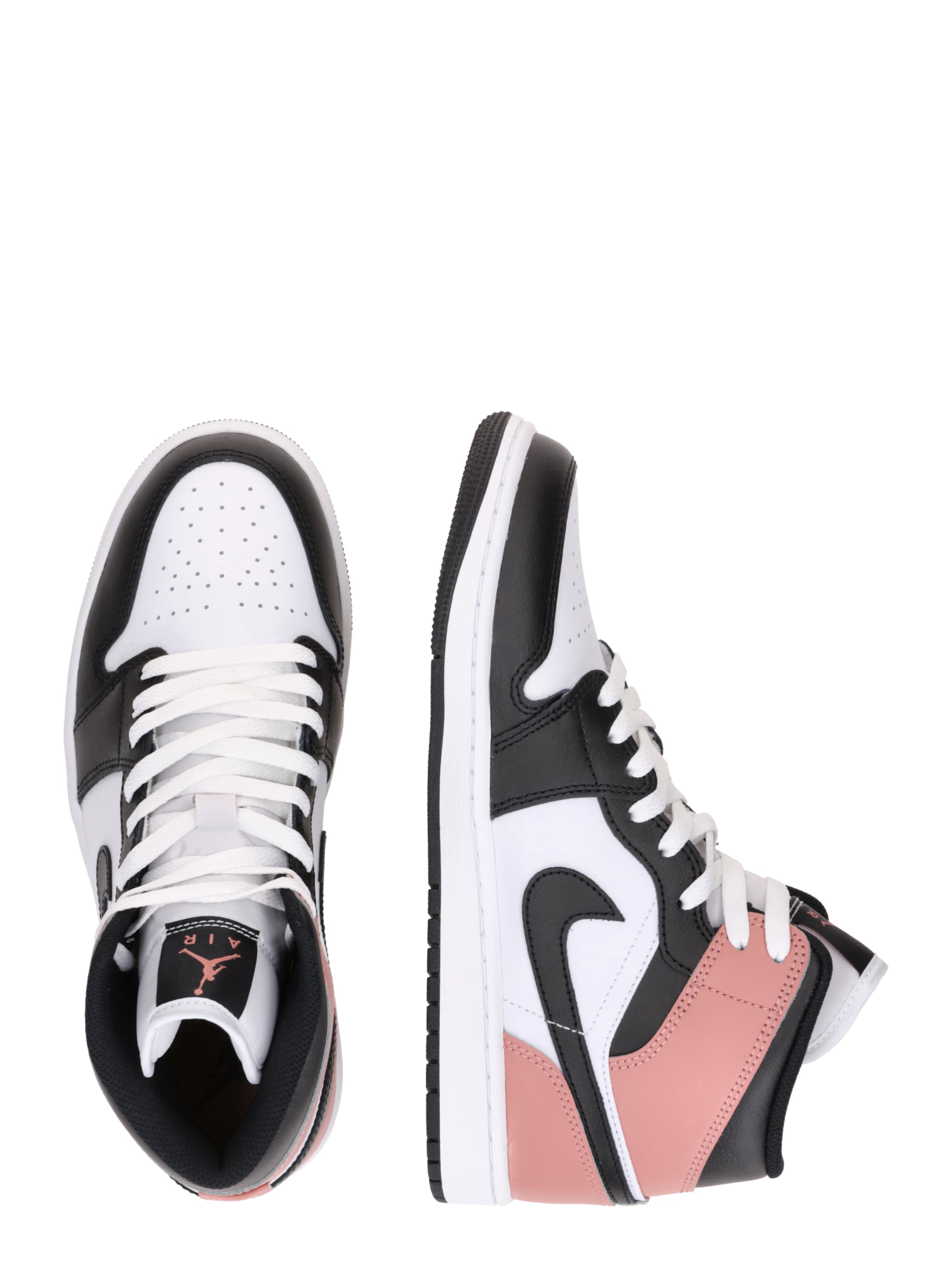 Jordan Кроссовки на платформе 'AIR JORDAN 1' в Белый