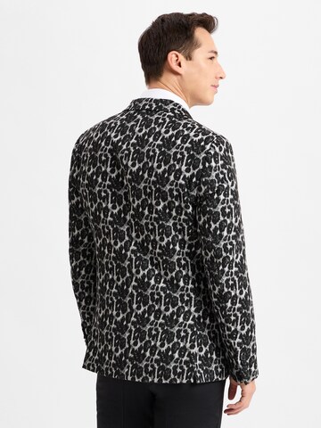 Coupe slim Veste de costume 'Brixdon' Finshley & Harding London en gris