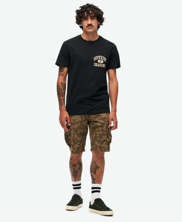 Superdry Loosefit Cargobroek in Groen