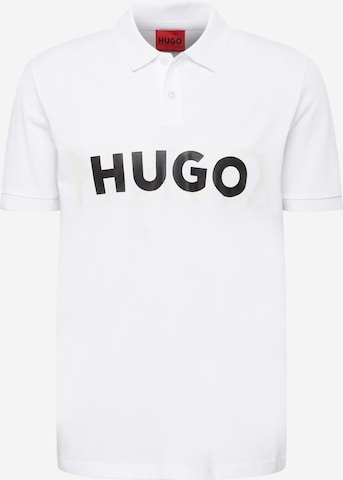 T-Shirt 'Dristofano' HUGO Red en blanc : devant