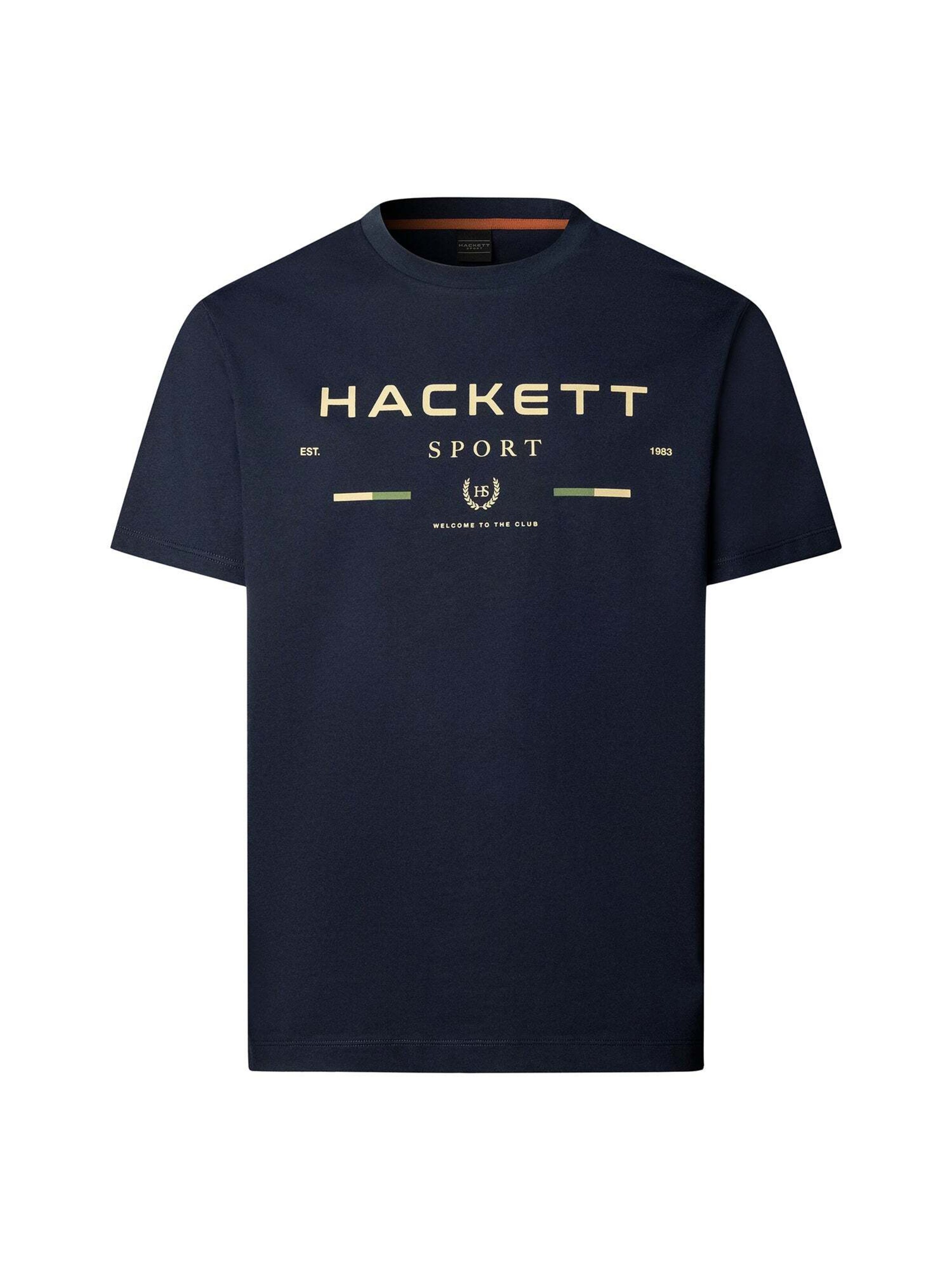 Maglietta di Hackett London in blu: frontale
