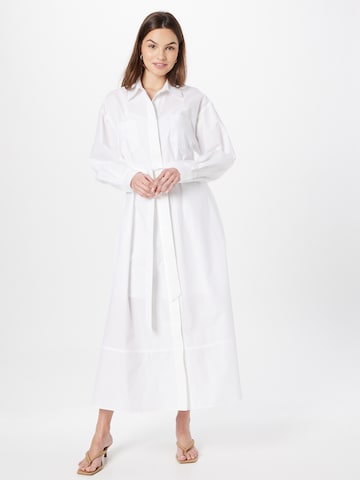 IVY OAK Košilové šaty 'DINA ANN' – bílá: přední strana
