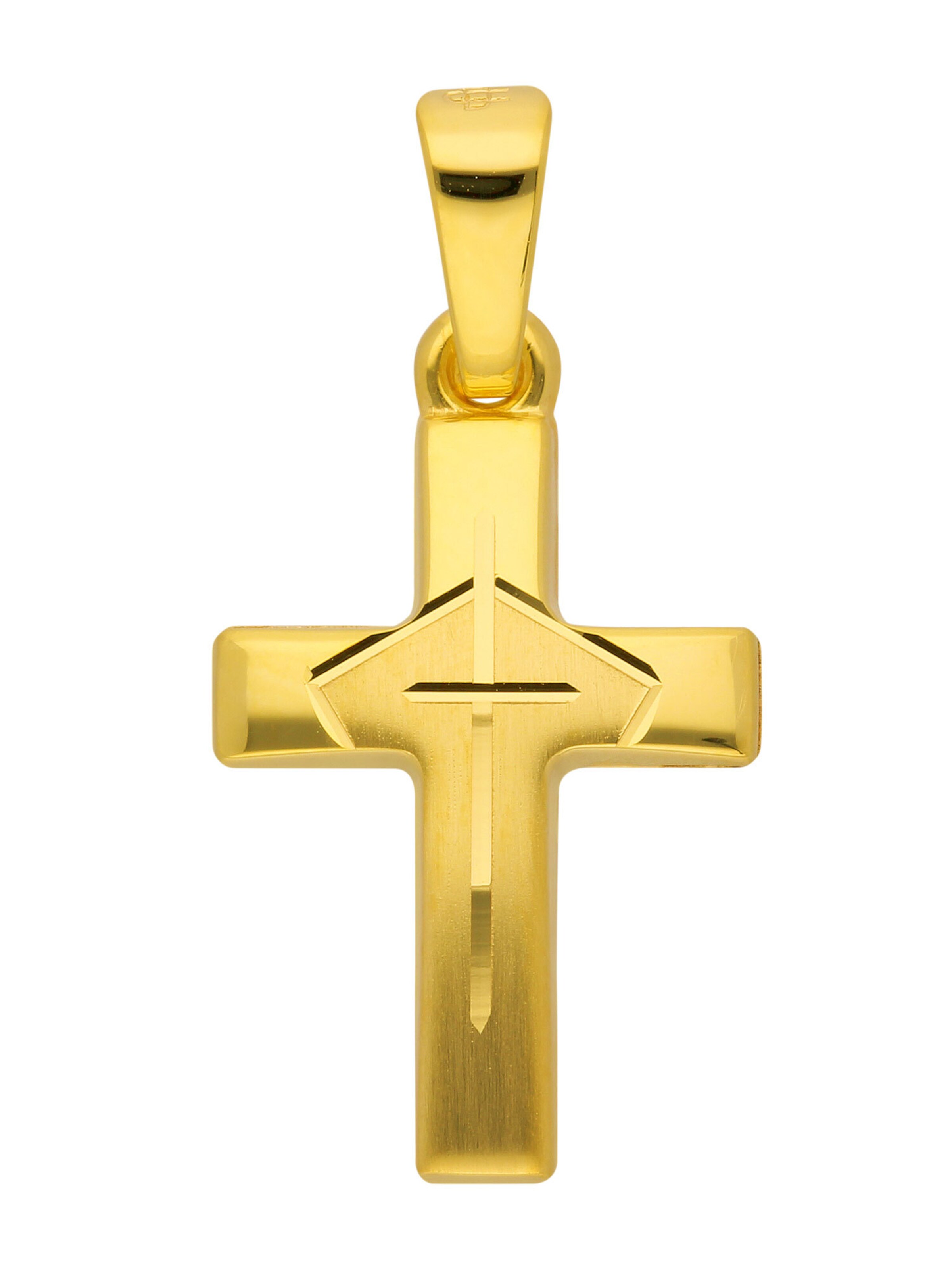 Adelia´s Anhänger in Gold: Vorderseite