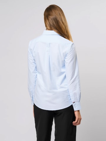 U.S. POLO ASSN. Bluse 'Gina' i blå
