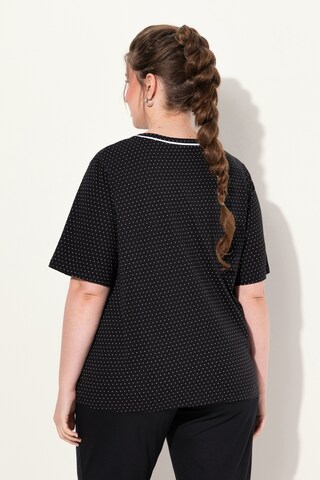 Ulla Popken Pajama shirt in Black