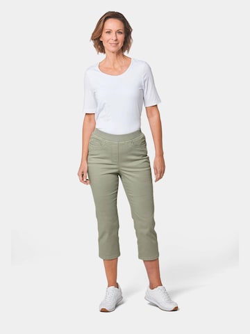 Goldner Regular Jeans 'Louisa' in Groen