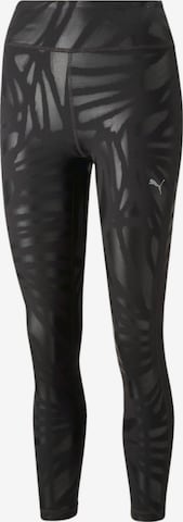 PUMA Skinny Sports trousers ' NOVA Shine High waist' in Black: front