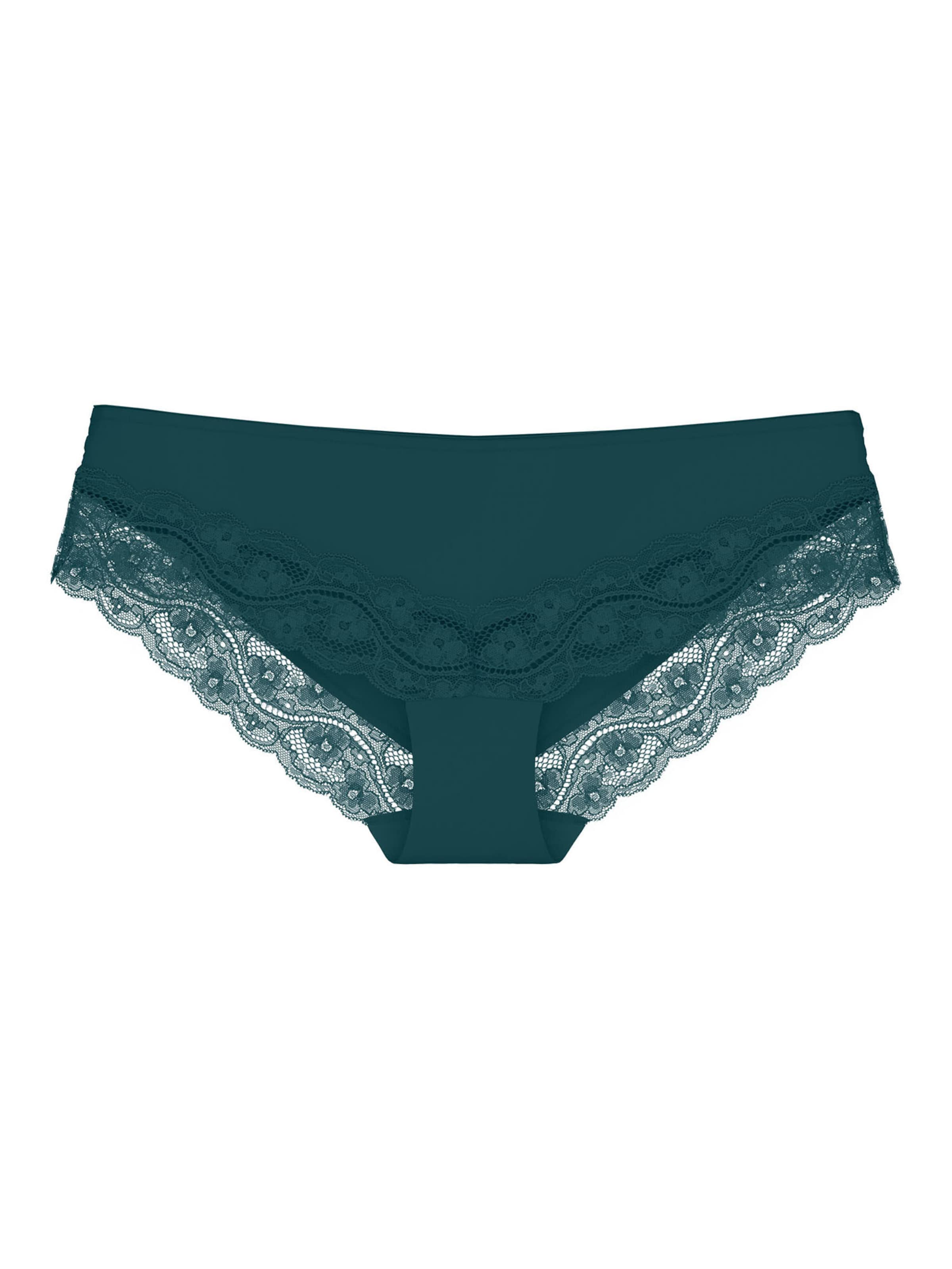 Slip ' Red Label Lovely Micro ' TRIUMPH en vert : devant