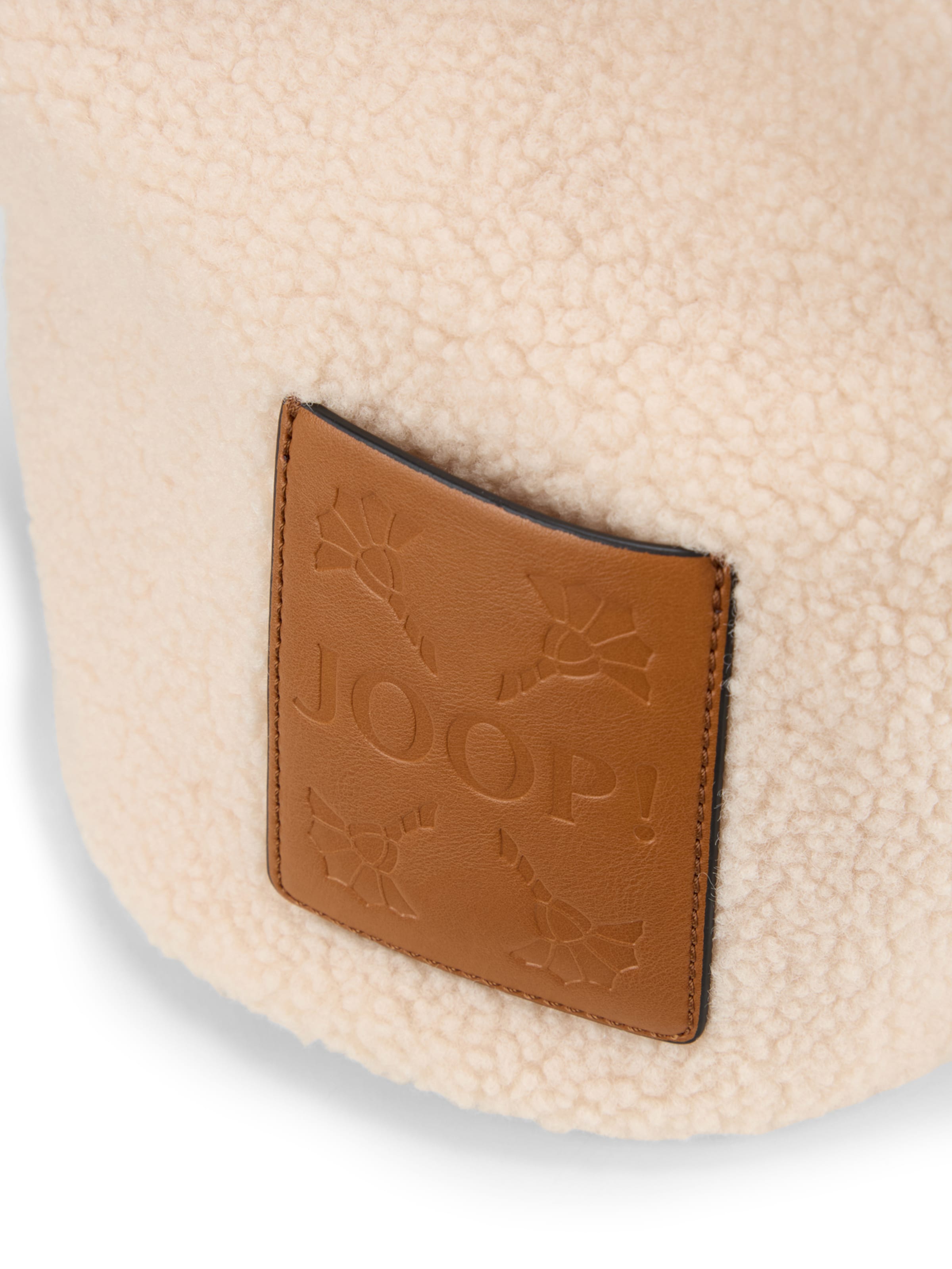 JOOP! Schoudertas 'Pezza Peluche Shirley' in Beige