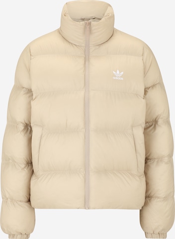 ADIDAS ORIGINALS Демисезонная куртка в Бежевый: спереди