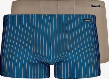 Skiny Regular Boxershorts in Blauw: voorkant