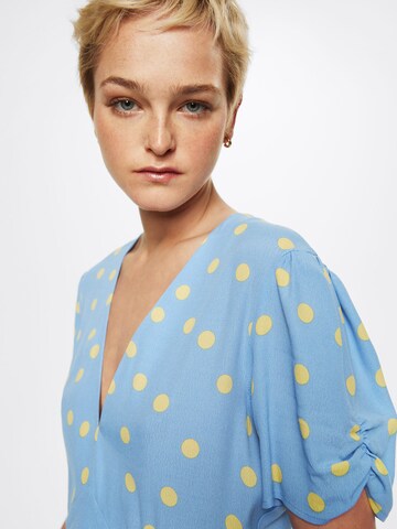 MANGO Jumpsuit in Blauw