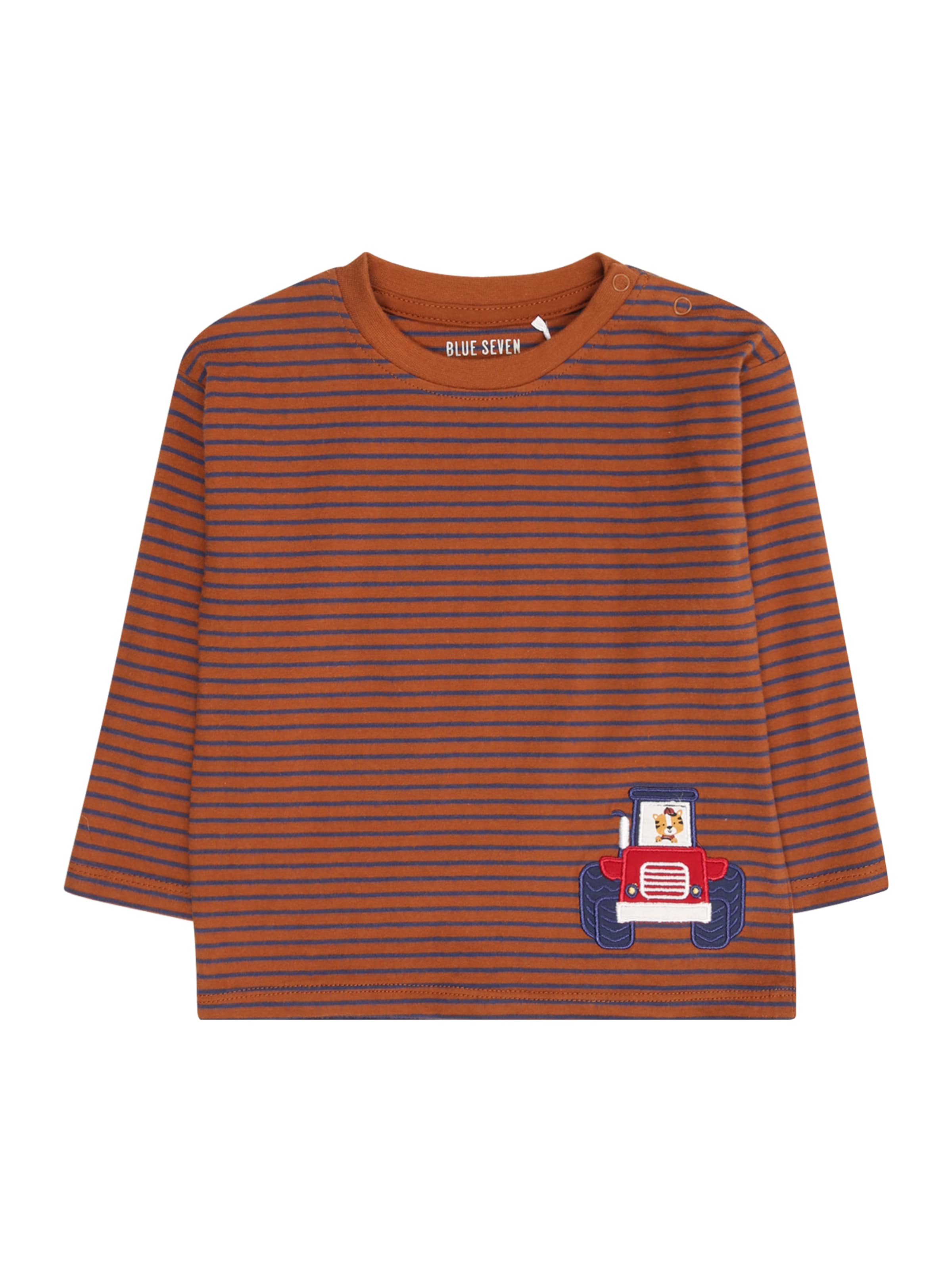 BLUE SEVEN - Camiseta en marrón: frente