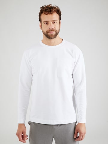 ABOUT YOU x Kevin Trapp قميص 'Gabriel' بلون أبيض: الأمام