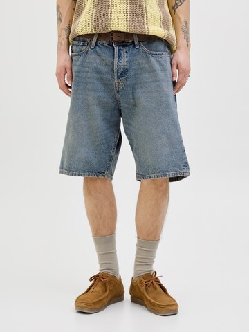 JACK & JONES Baggy Jeans 'JJIAlex' in Blue: front