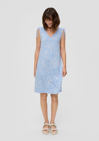 s.Oliver Summer dress in Blue: front