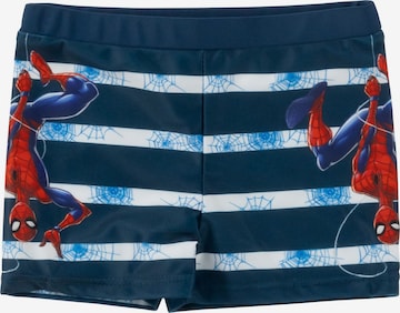 SPIDERMAN Swim Trunks 'Marvel' in Blue: front
