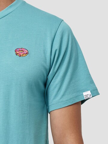 Mikon T-Shirt 'Donut' in Blau