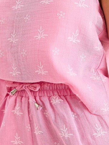 Pantalons de tailleur Bianco Lucci en rose