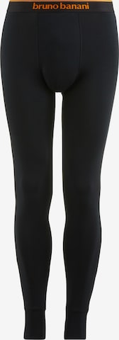 BRUNO BANANI Long Johns in Black: front