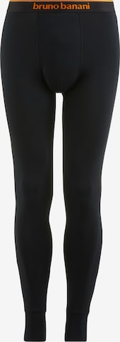 Pantaloncini intimi lunghi di BRUNO BANANI in nero: frontale