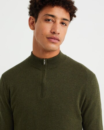 WE Fashion Sweater in Green