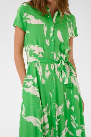 SOAKED IN LUXURY Blousejurk 'SLArjana' in Groen