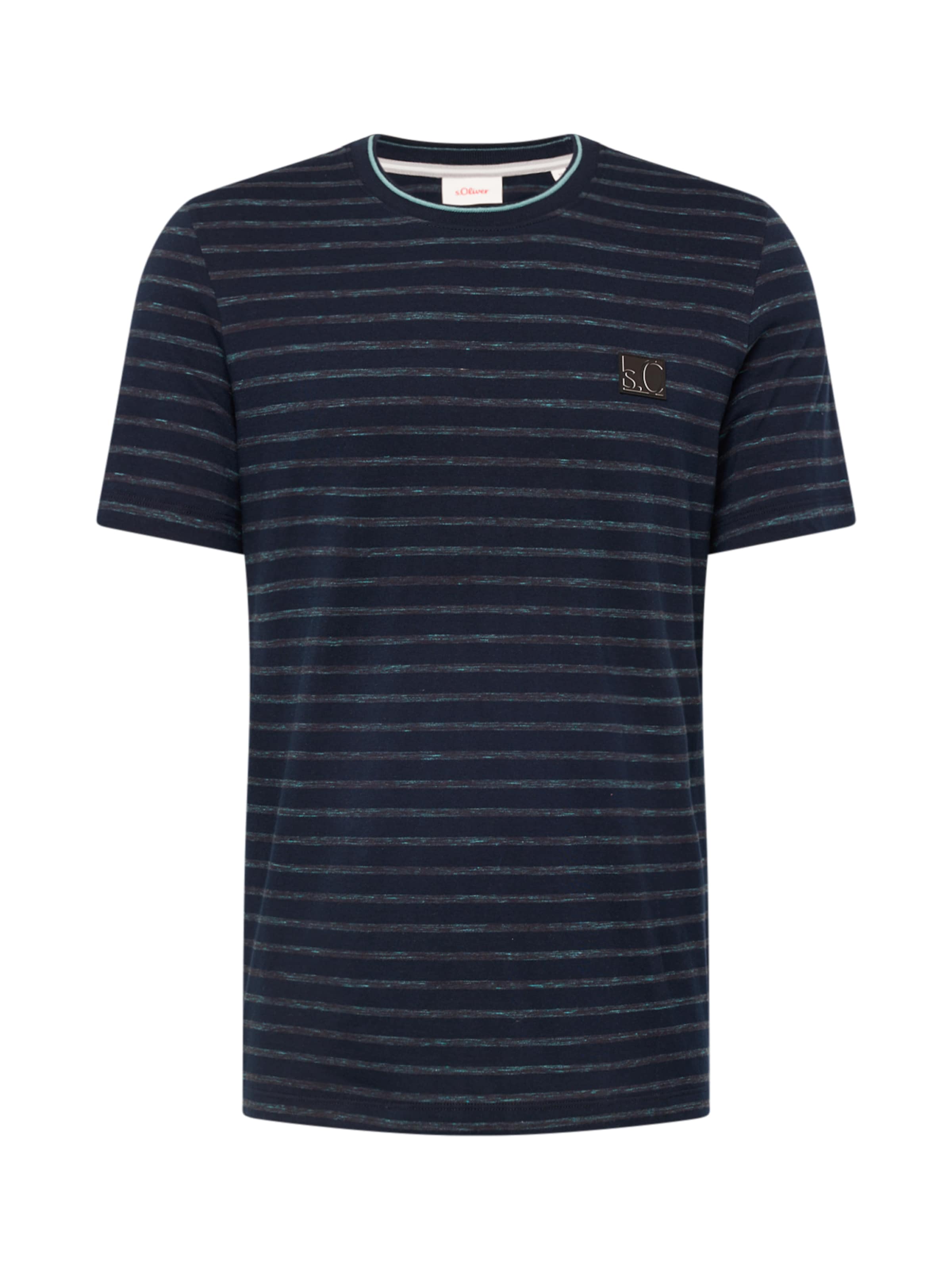 T-Shirt s.Oliver en bleu : devant