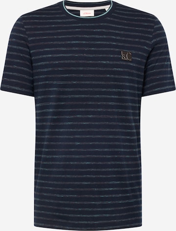 T-Shirt s.Oliver en bleu : devant