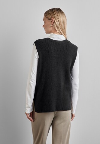 STREET ONE Strickweste in Schwarz