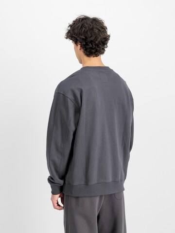 ALPHA INDUSTRIES Sweat jacket 'Studio Edition' in Grey